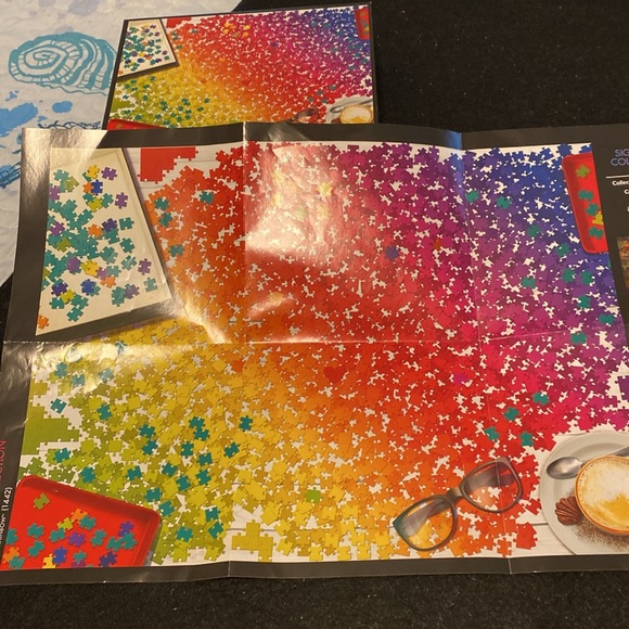 Puzzle Rainbow 1,000 Piece Jigsaw Puzzle - Picture 3 of 6